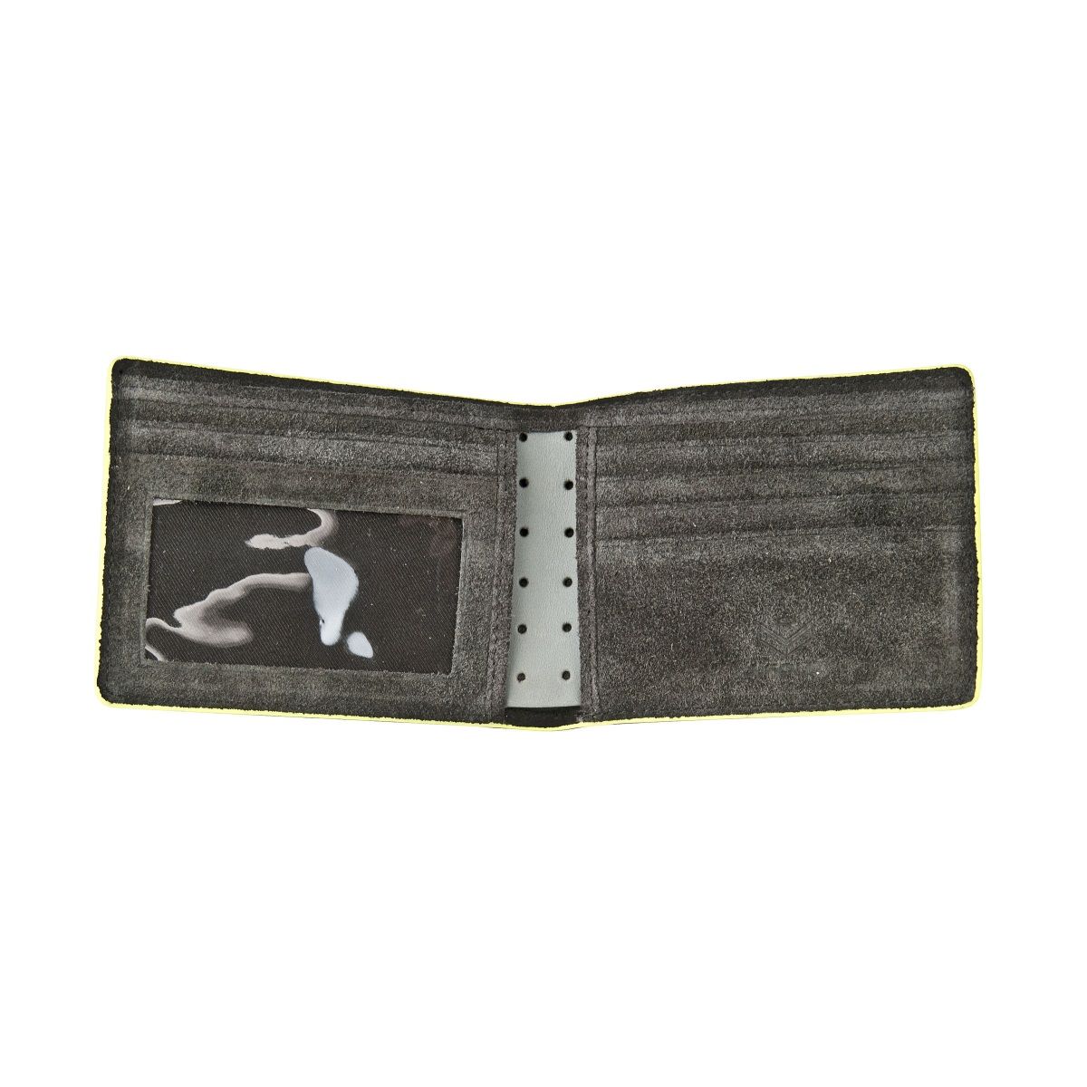 J.FOLD Loungemaster Leather Wallet  - Grey